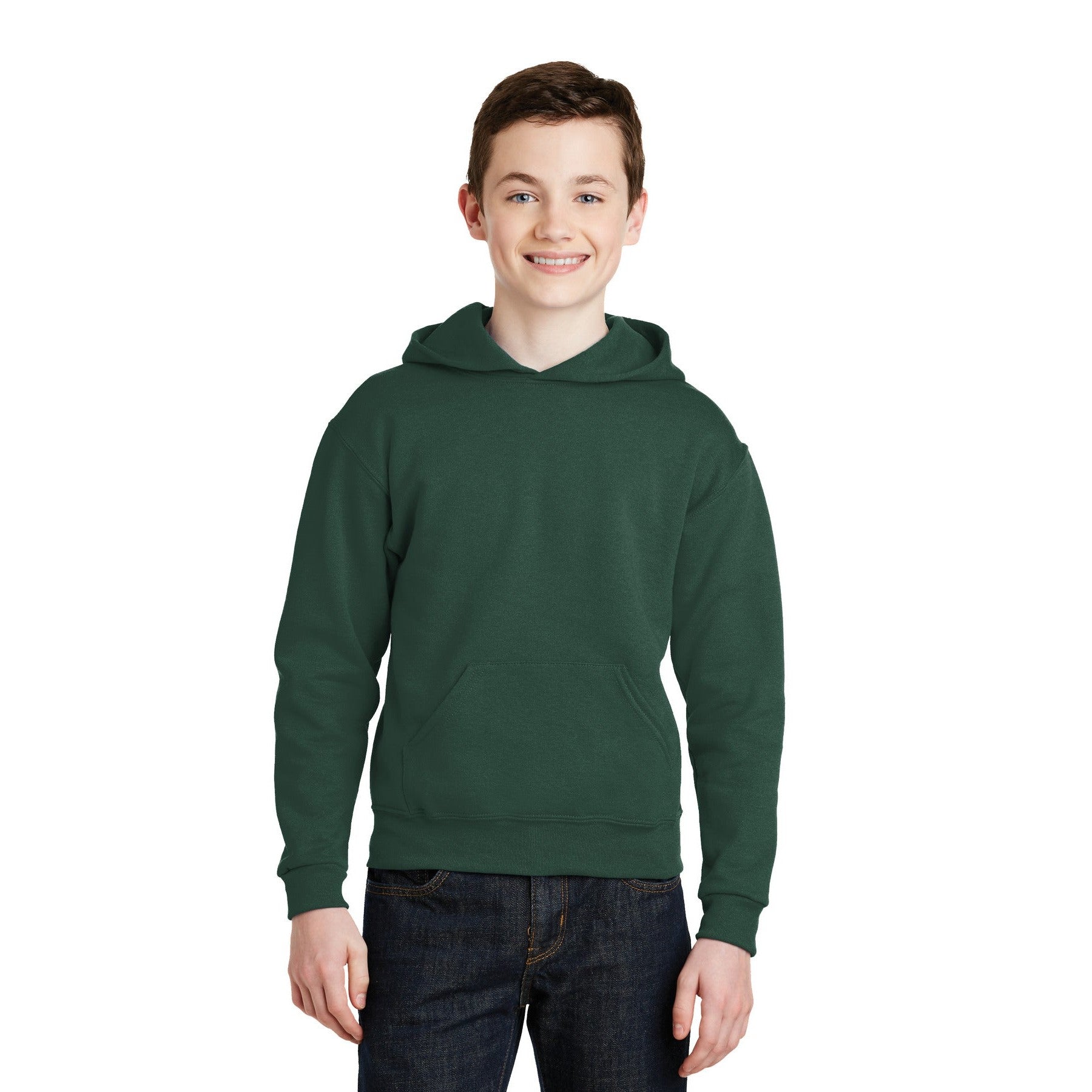 Jerzees-Jerzees® - Youth NuBlend® Pullover Hooded Sweatshirt. 996Y-MedTech-6